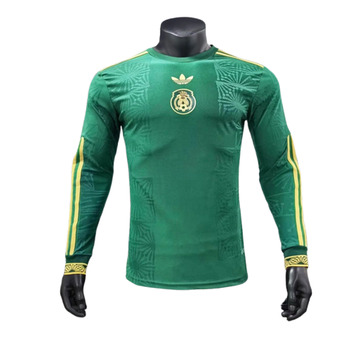 Mexico 25/26 Gold Cup Edition Jersey - Green - Long Sleeve