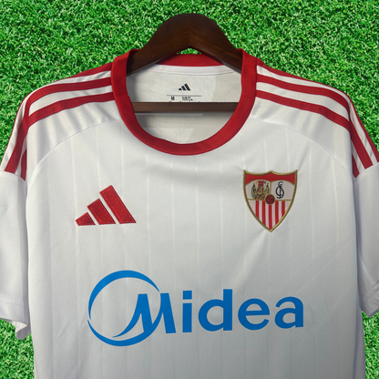 Camiseta local del Sevilla FC 25/26 versión para aficionados 