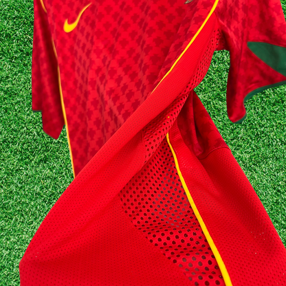 Portugal Home Jersey 2004 Retro 
