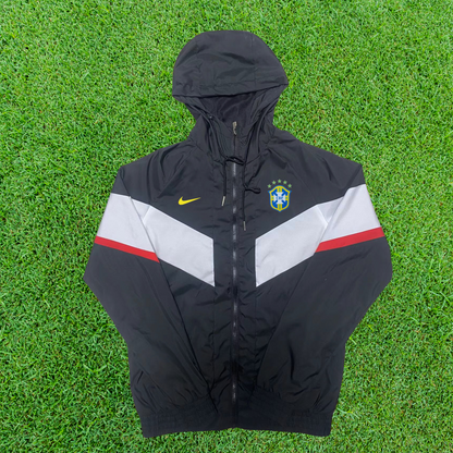 Corta-Vento Brasil Preto/Branco