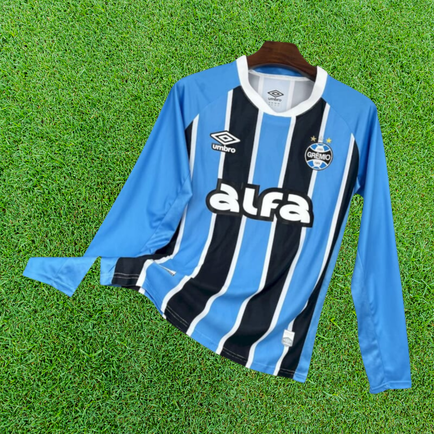 Grêmio Home Jersey 25/26 Long Sleeve