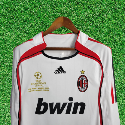 Camisa AC Milan II 06/07 Retrô Manga Longa