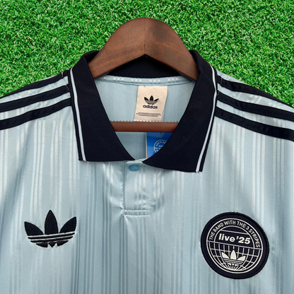 Camiseta azul Oasis 25/26 versión para aficionados 