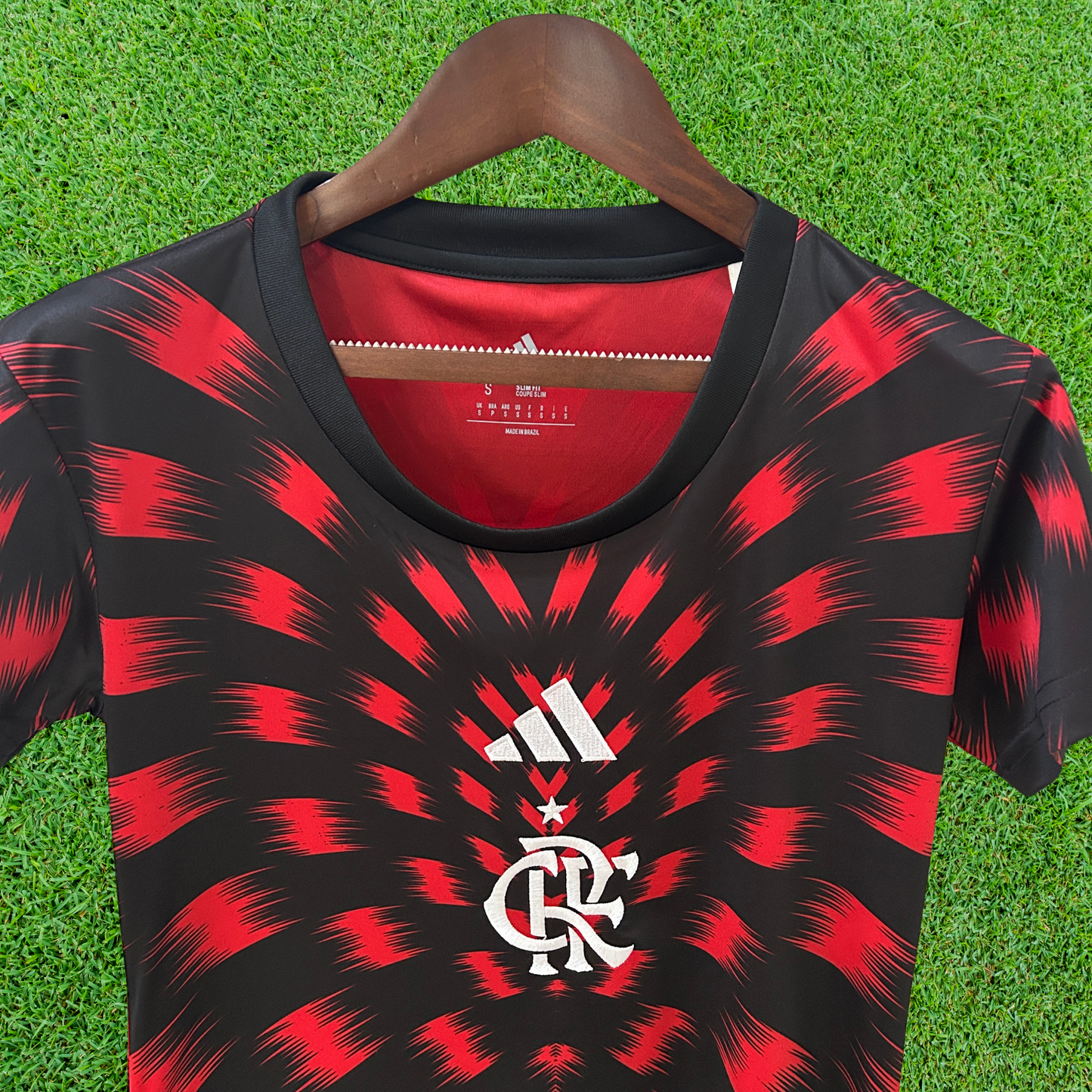 Camiseta de aficionado femenina del Flamengo prepartido 25/26 