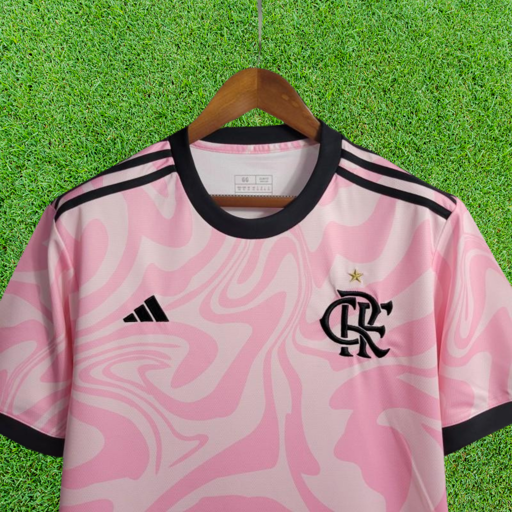 Camisa Flamengo Especial Rosa 25/26 Torcedor