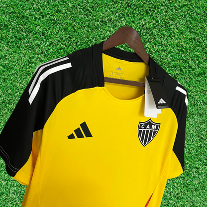 Camiseta de entrenamiento Atlético Mineiro, Amarilla, 25/26, Versión Fan 