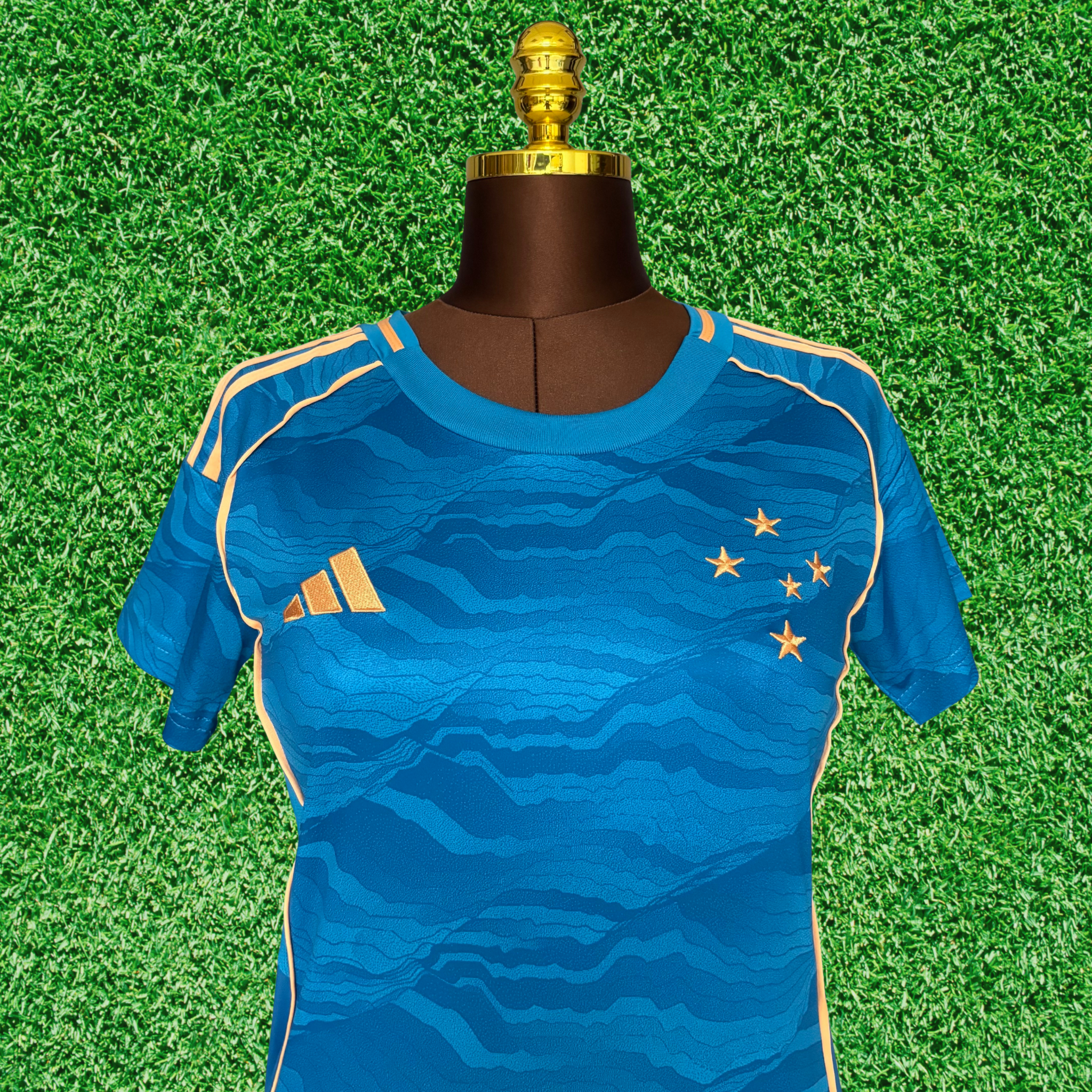 Camisa Cruzeiro III 25/26 Feminina Torcedor