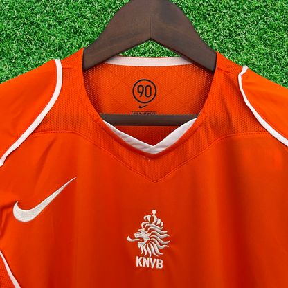 Netherlands Home Jersey 2004 Retro 