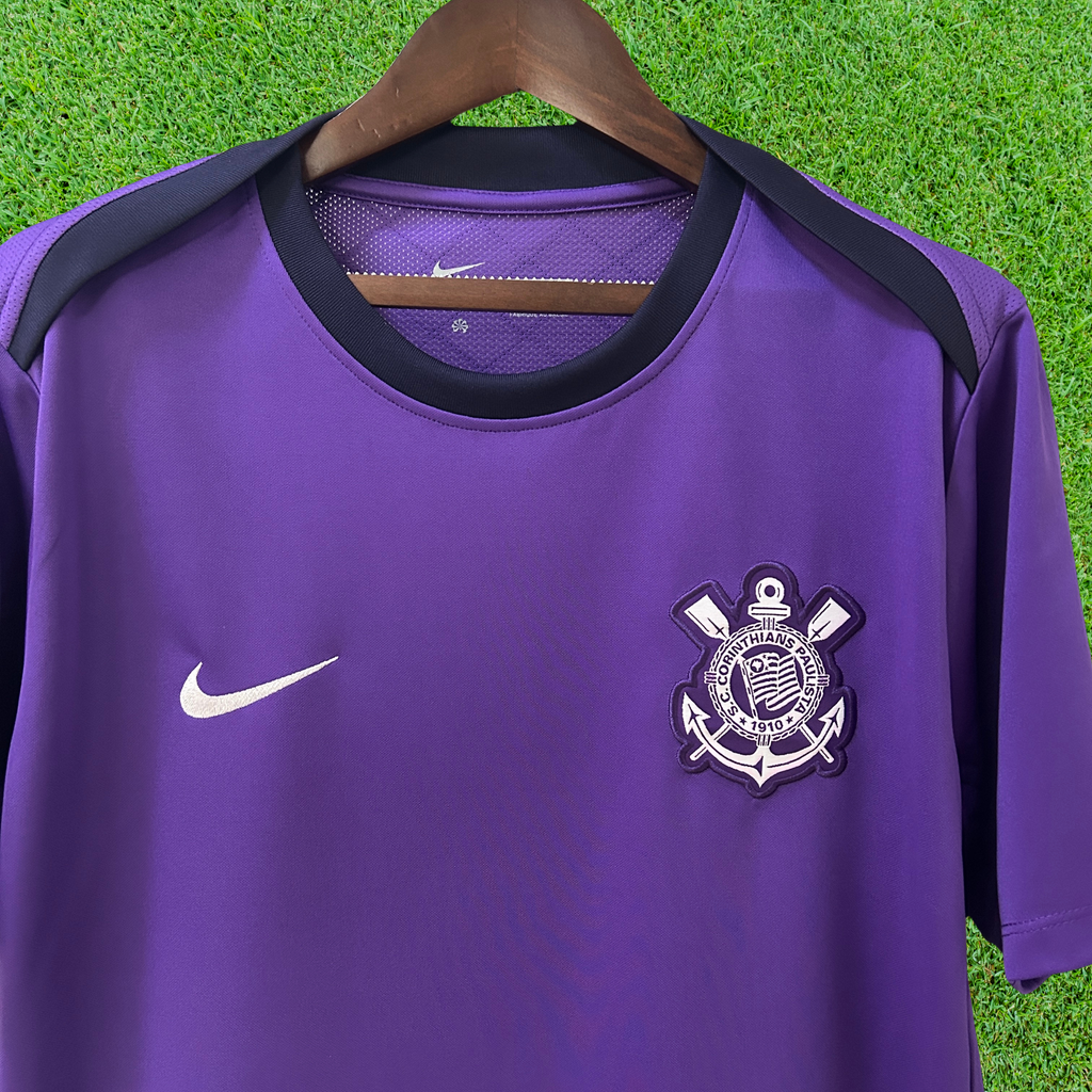 Camisa Corinthians Treino Roxa 25/26 Torcedor