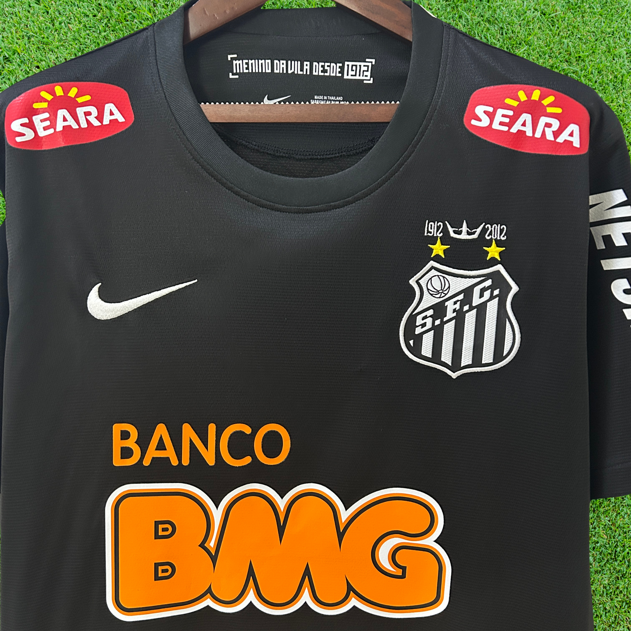 Camisa Santos Preta 12/13 Retrô