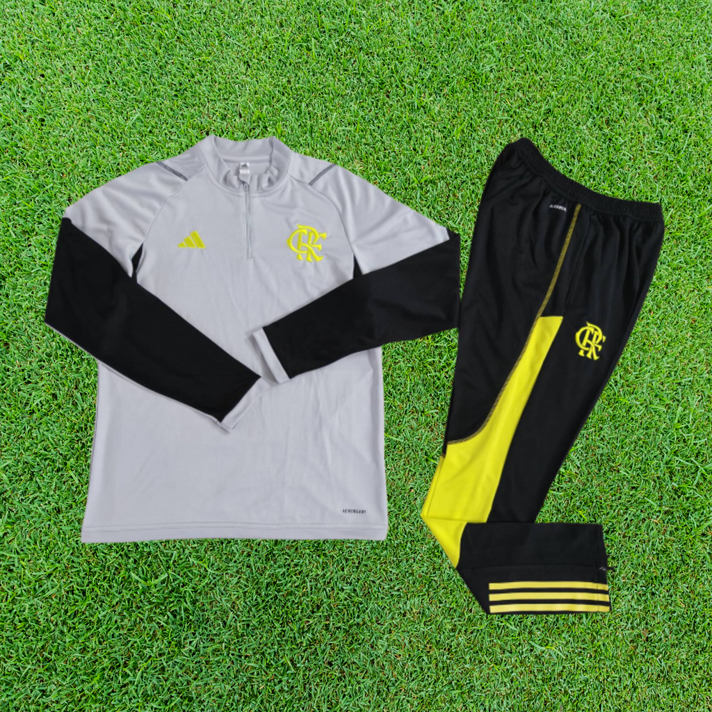 Conjunto Flamengo Cinza 24/25 Treino
