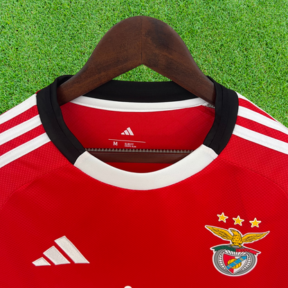 SL Benfica Home Jersey 25/26 Long Sleeve