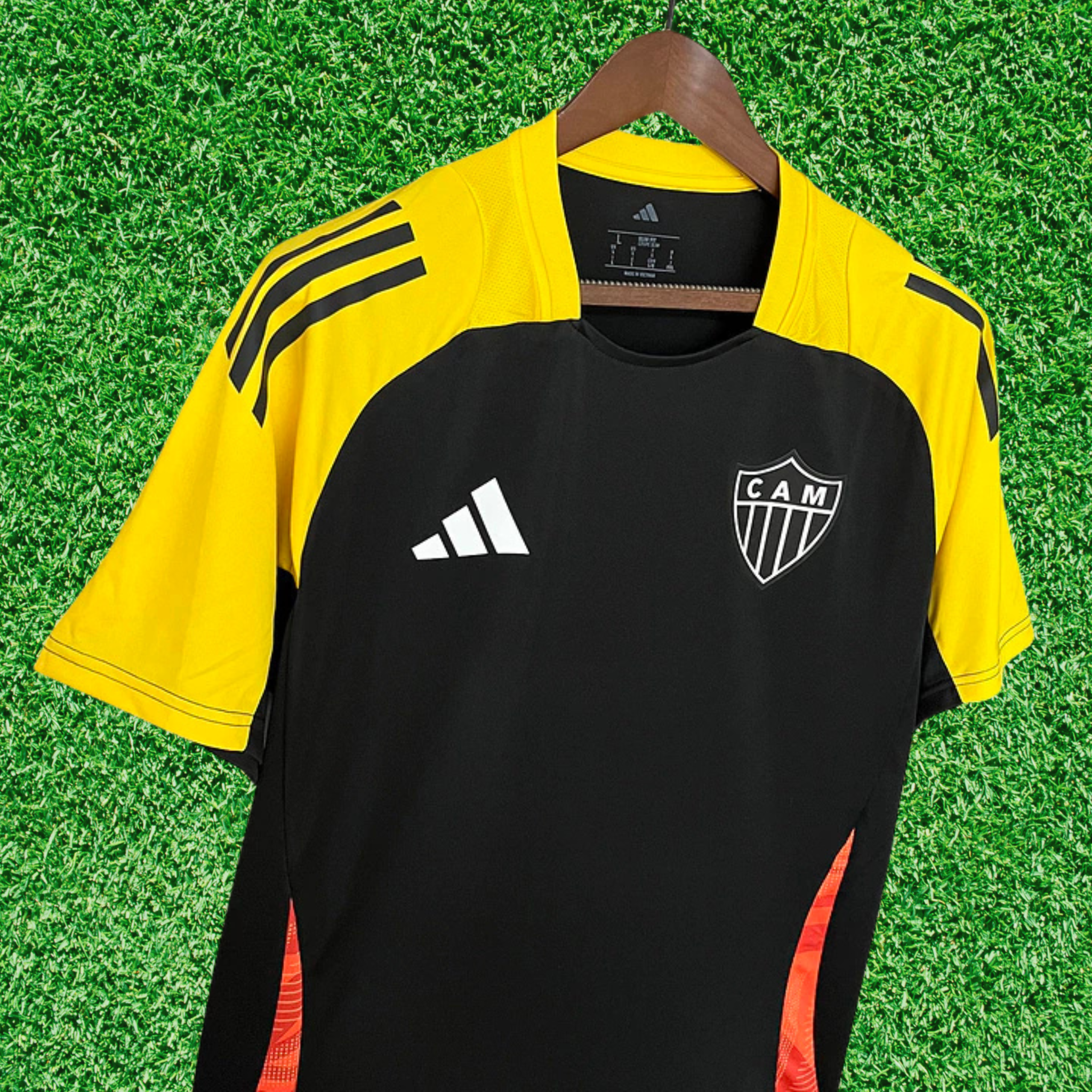Camisa Atlético Mineiro Treino Preta 25/26 Torcedor