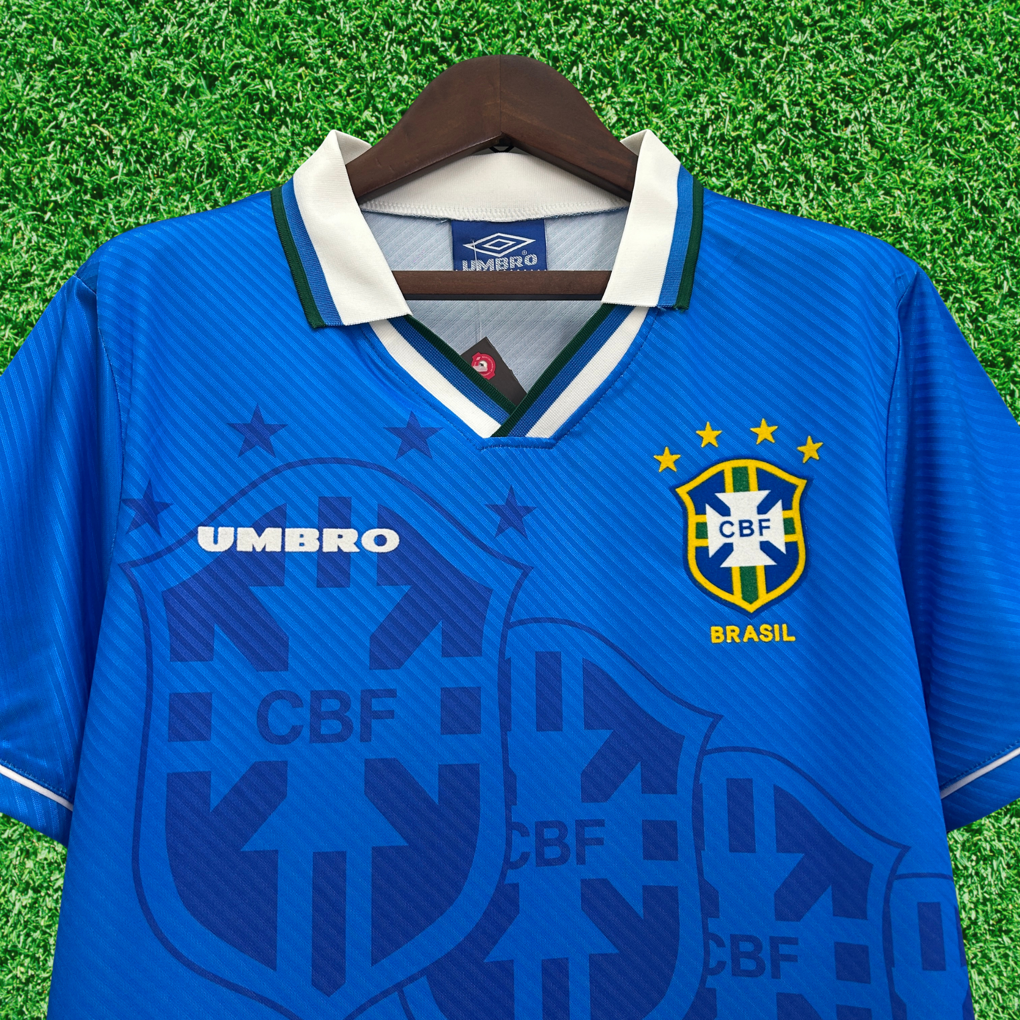 Camisa Brasil II 1996 Retrô