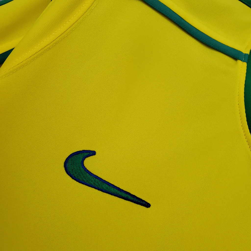 Camisa Brasil I 1998 Retrô