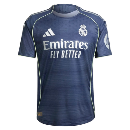 Camiseta visitante del Real Madrid 25/26 versión para aficionados 