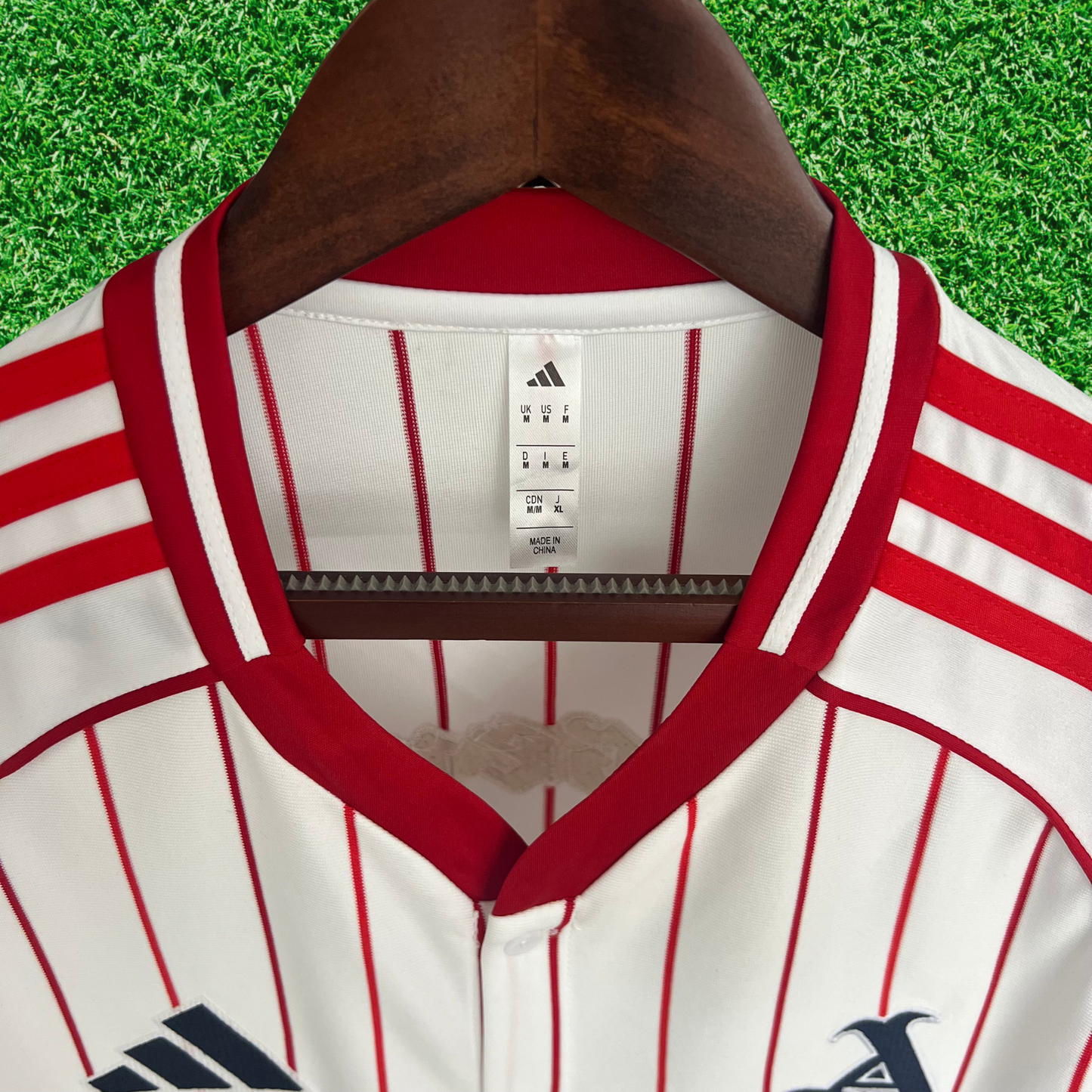 Camisa Arsenal Baseball - US Pack 25/26 Retrô