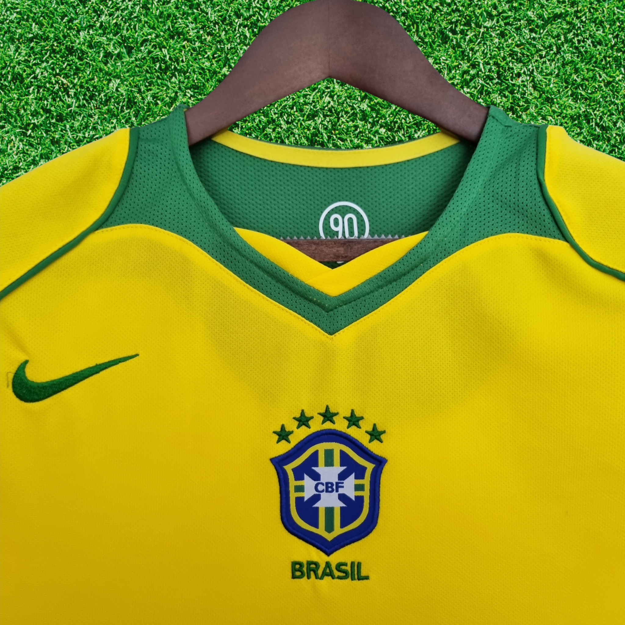Camisa Brasil I 2004 Retrô
