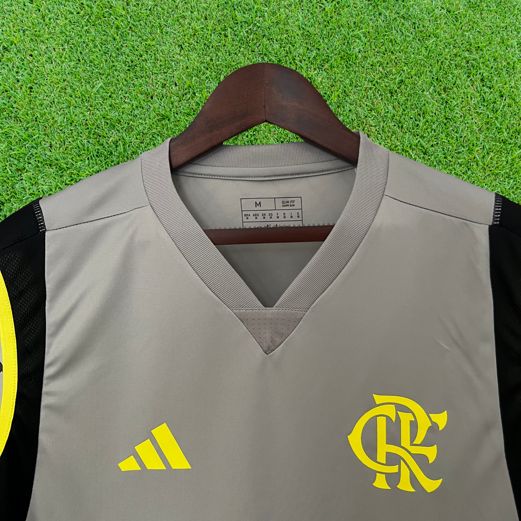 Regata Flamengo Cinza 24/25 Torcedor