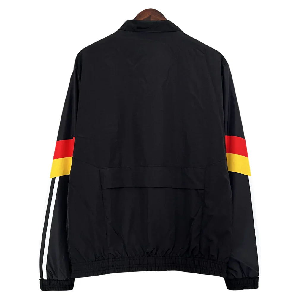 Retro-Windjacke aus Deutschland - Schwarz