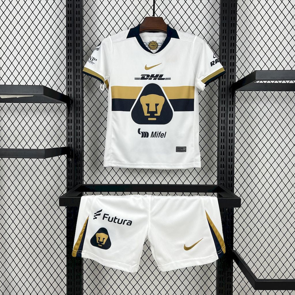 Pumas UNAM 2025/26 Home Kids Kit