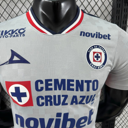 Cruz Azul 2025/26 Away Authentic Player FULL SPONSOR - Slim Fit