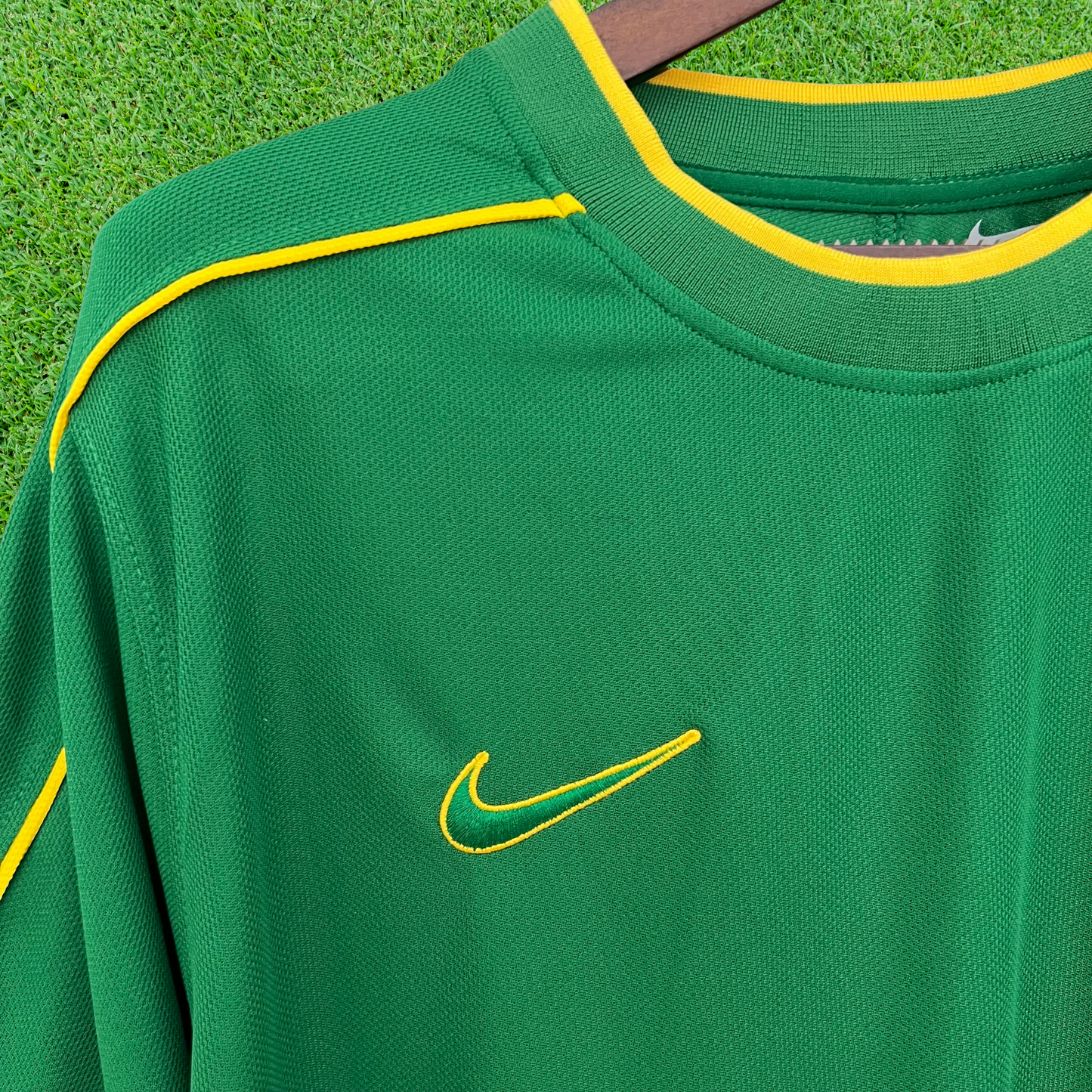 Camiseta de portero de Brasil 1998 retro 