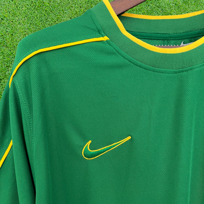 Camiseta de portero de Brasil 1998 retro 