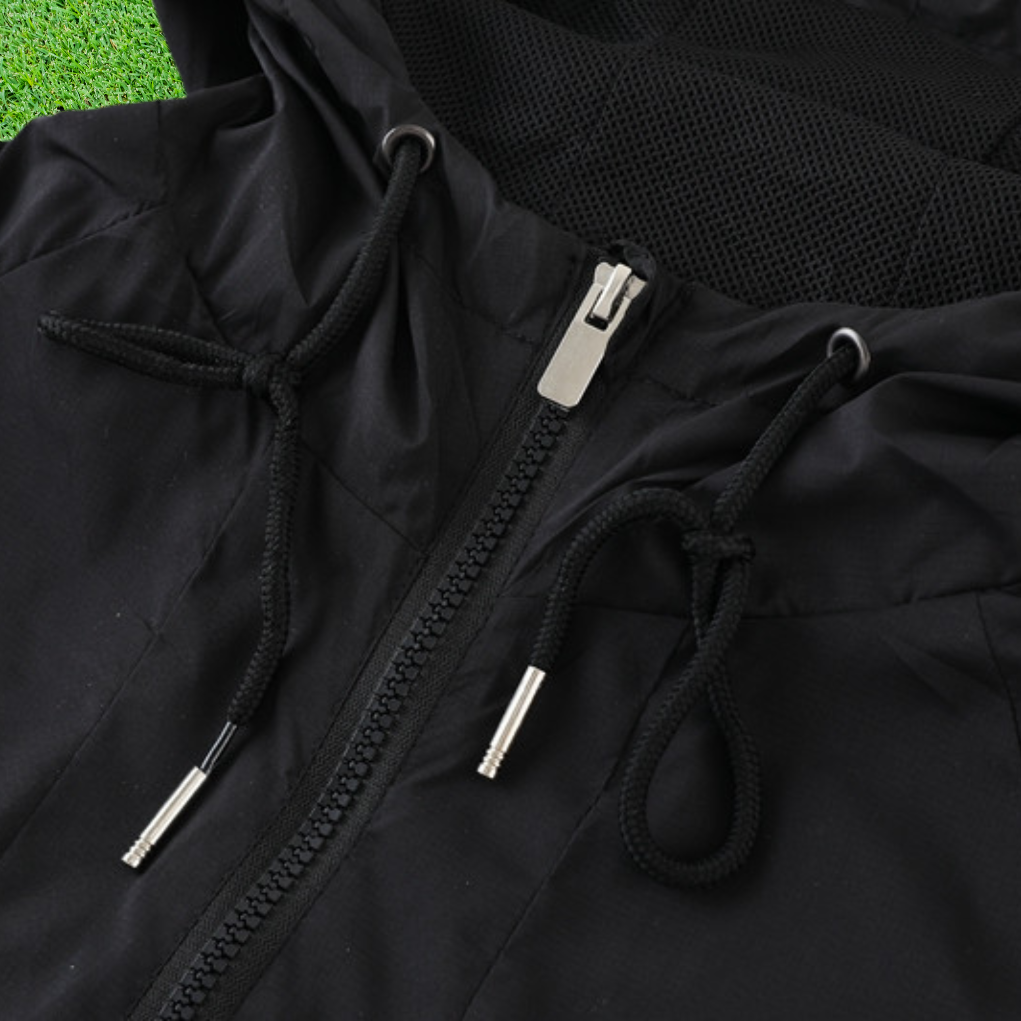 Corta-Vento Brasil Preto/Branco