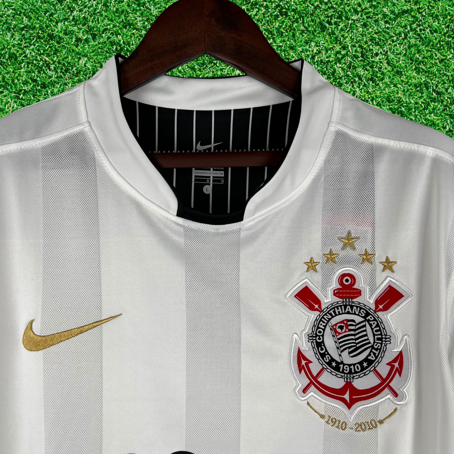 Camiseta retro de local del Corinthians 2010 