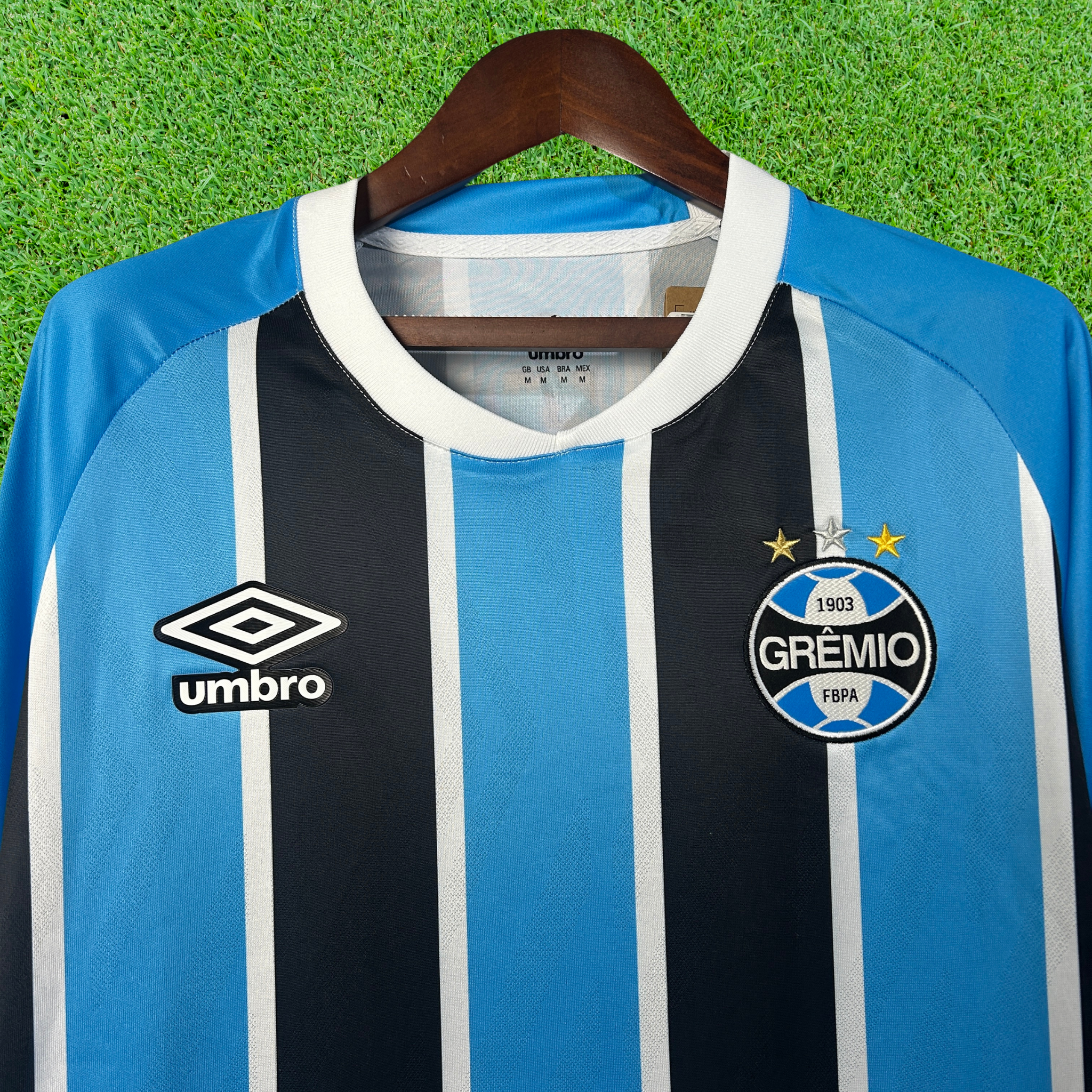 Camisa Grêmio I 25/26 Manga Longa