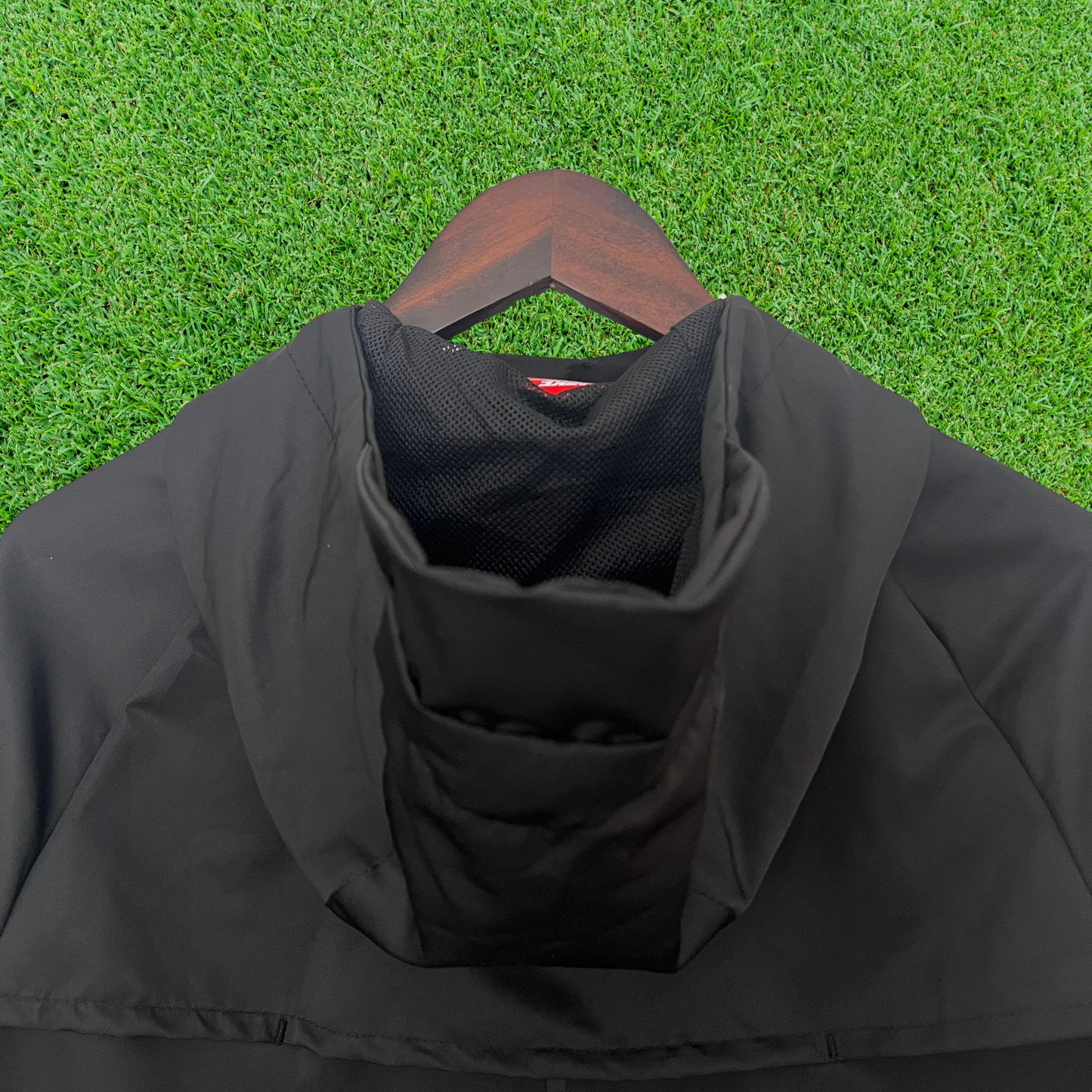 Chaqueta cortavientos negra Corinthians 23/24 