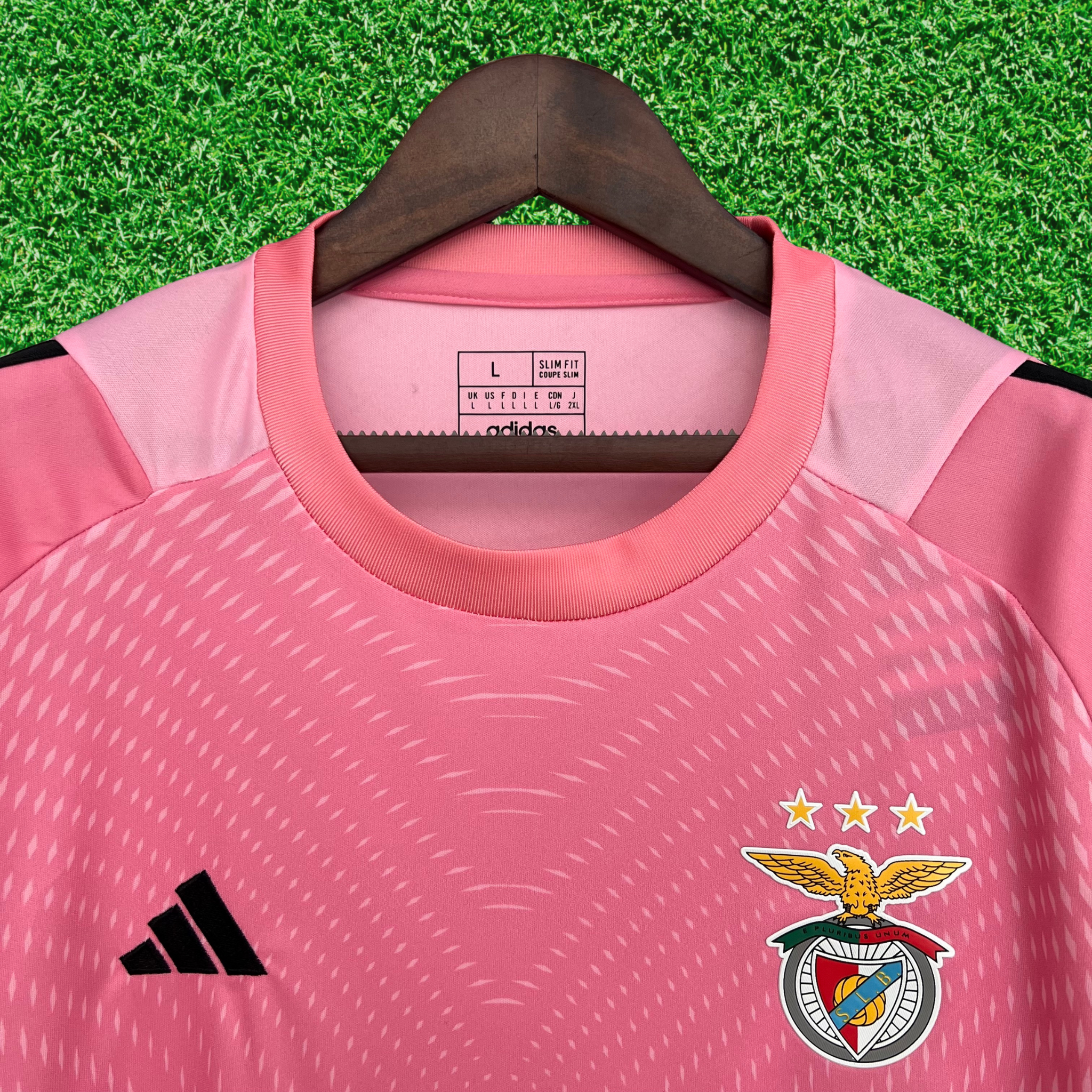 Camisa SL Benfica Goleiro Rosa 25/26 Torcedor