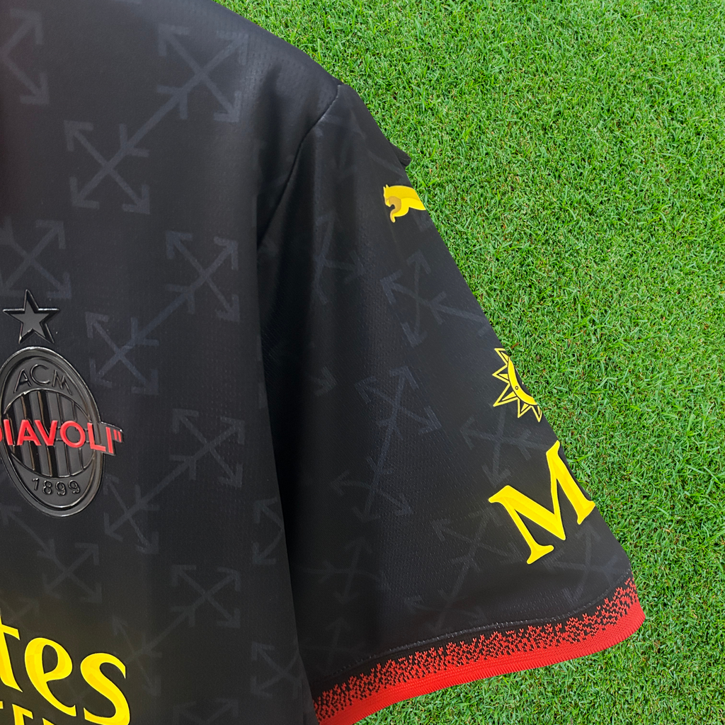 Camisa AC Milan Off-White 25/26 Torcedor