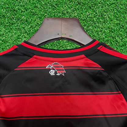 Flamengo Home Kit Long Sleeve 25/26 Kids