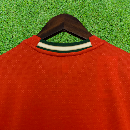 Camiseta local de Portugal 2025, versión para aficionados para mujer 