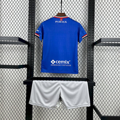 Cruz Azul 2025/26 home Kids Kit