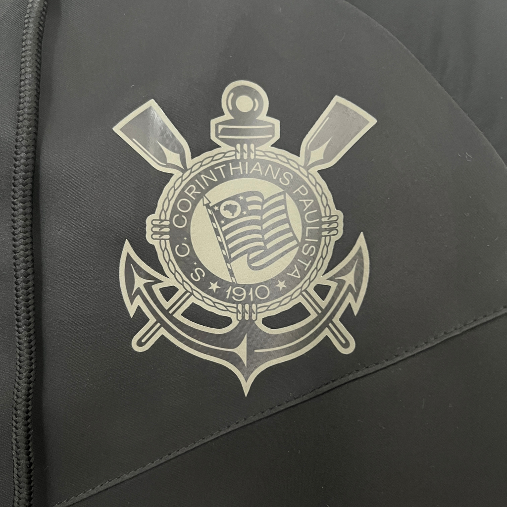 Corta-Vento Corinthians Preto 23/24
