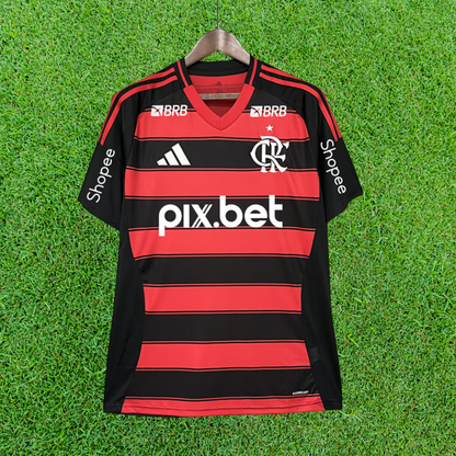 Camiseta Flamengo Local 25/26 Versión Fan 