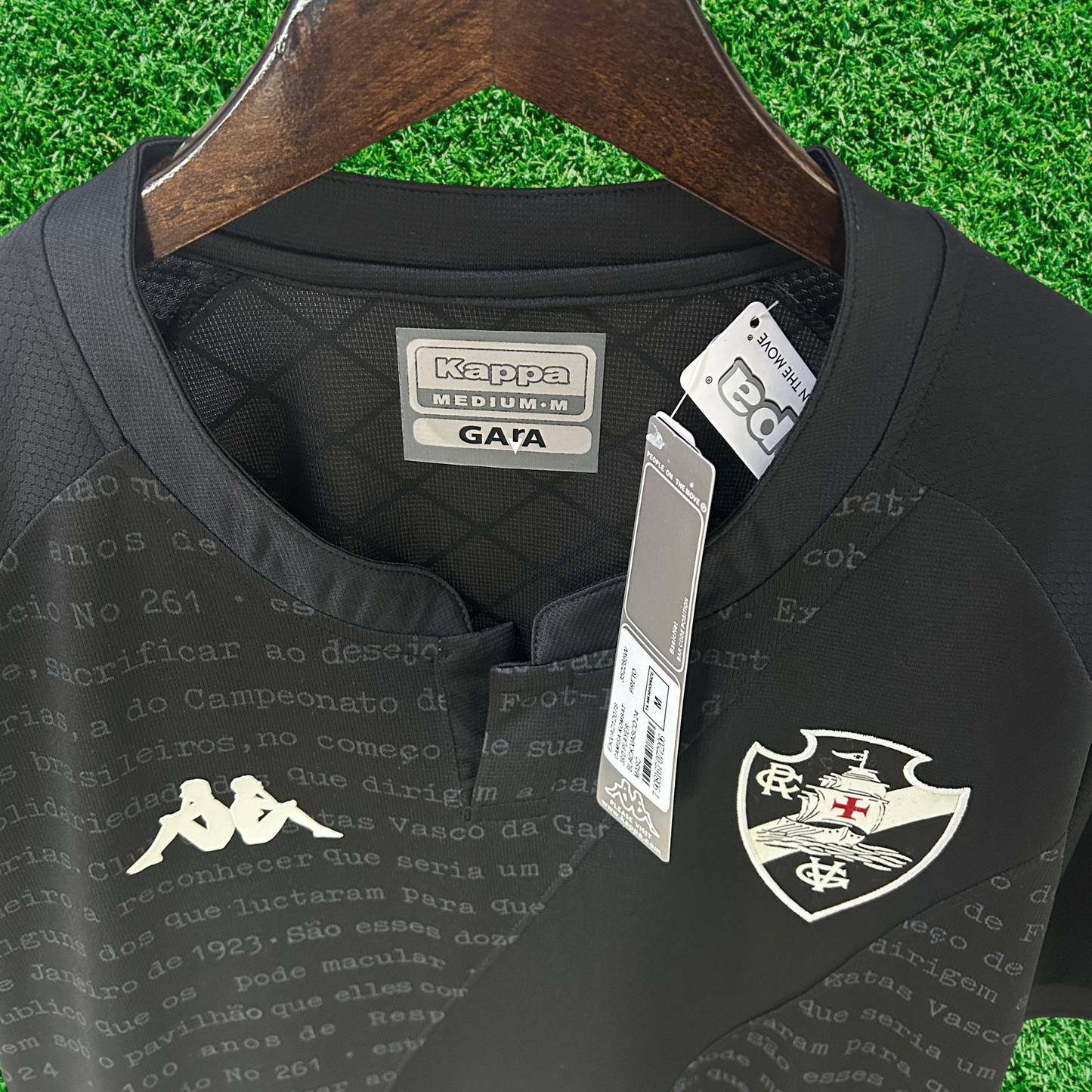 Vasco Third Black Jersey 24/25 Fan Version