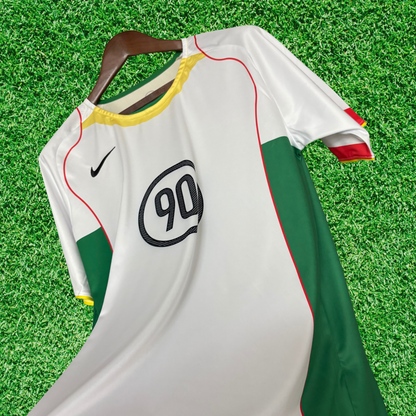 Total 90 White and Green Jersey 2025 Fan Version