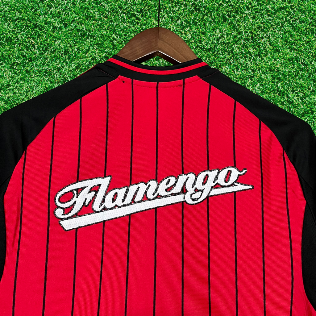Camisa Flamengo Baseball - US Pack 25/26 Retrô