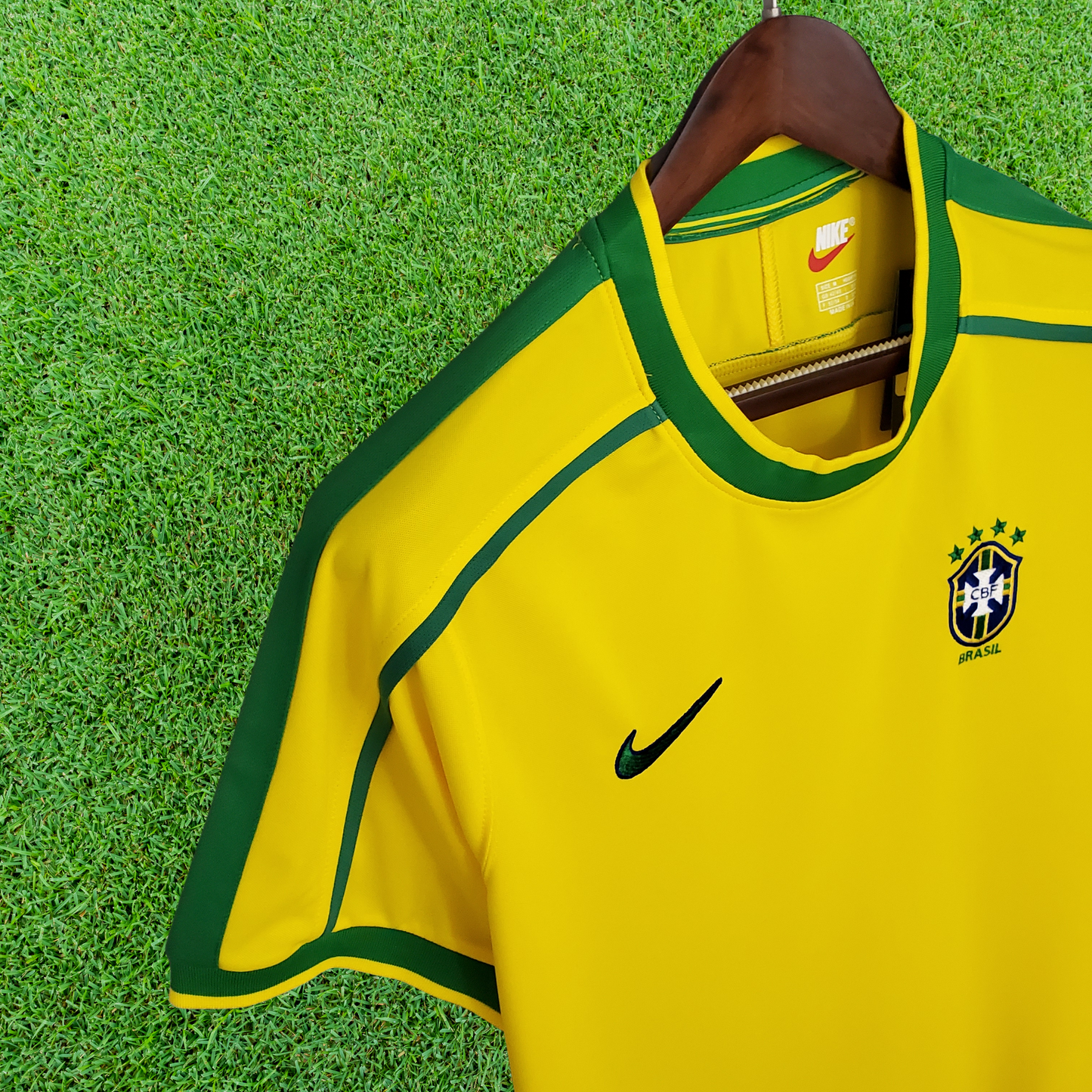 Camisa Brasil I 1998 Retrô