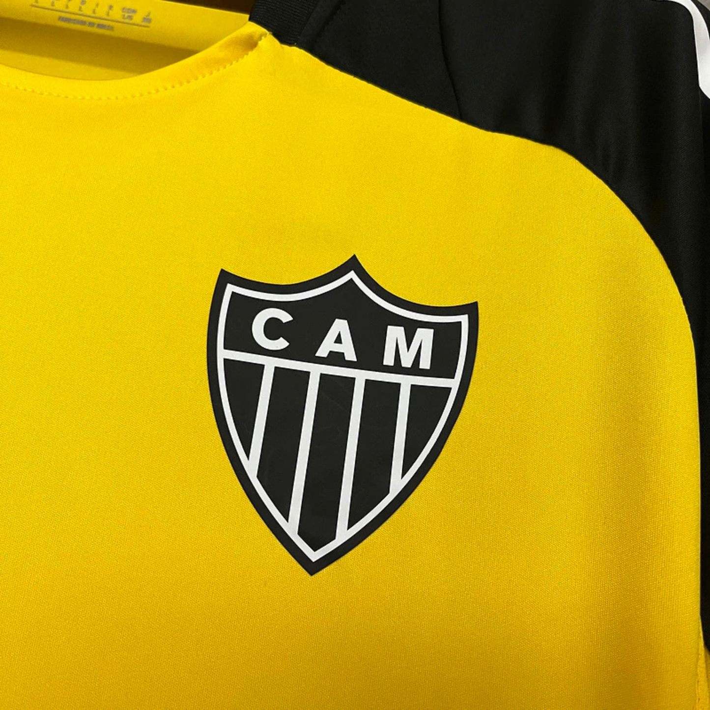 Camiseta de entrenamiento Atlético Mineiro, Amarilla, 25/26, Versión Fan 
