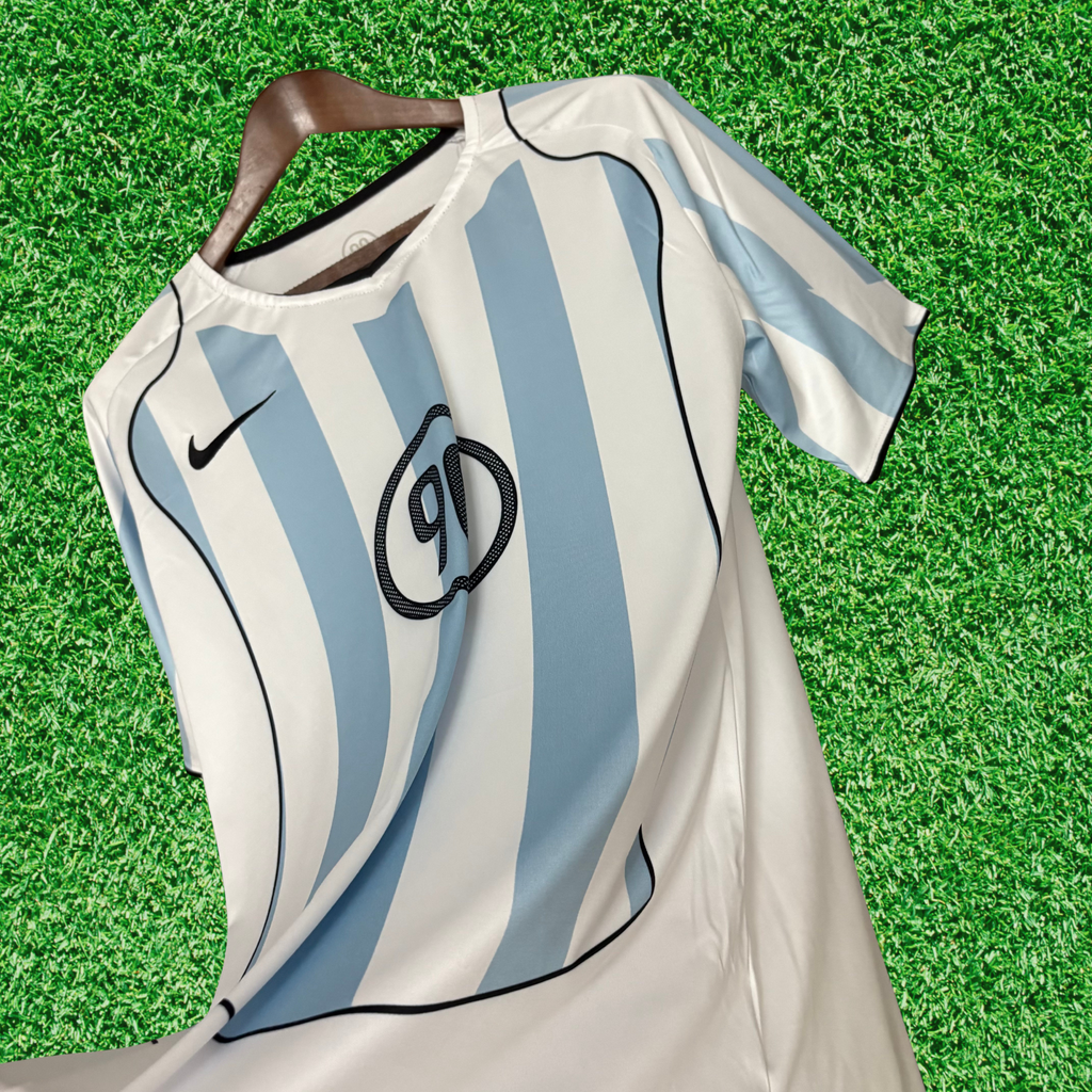 Camisa Total 90 Azul e Branca 2025 Torcedor