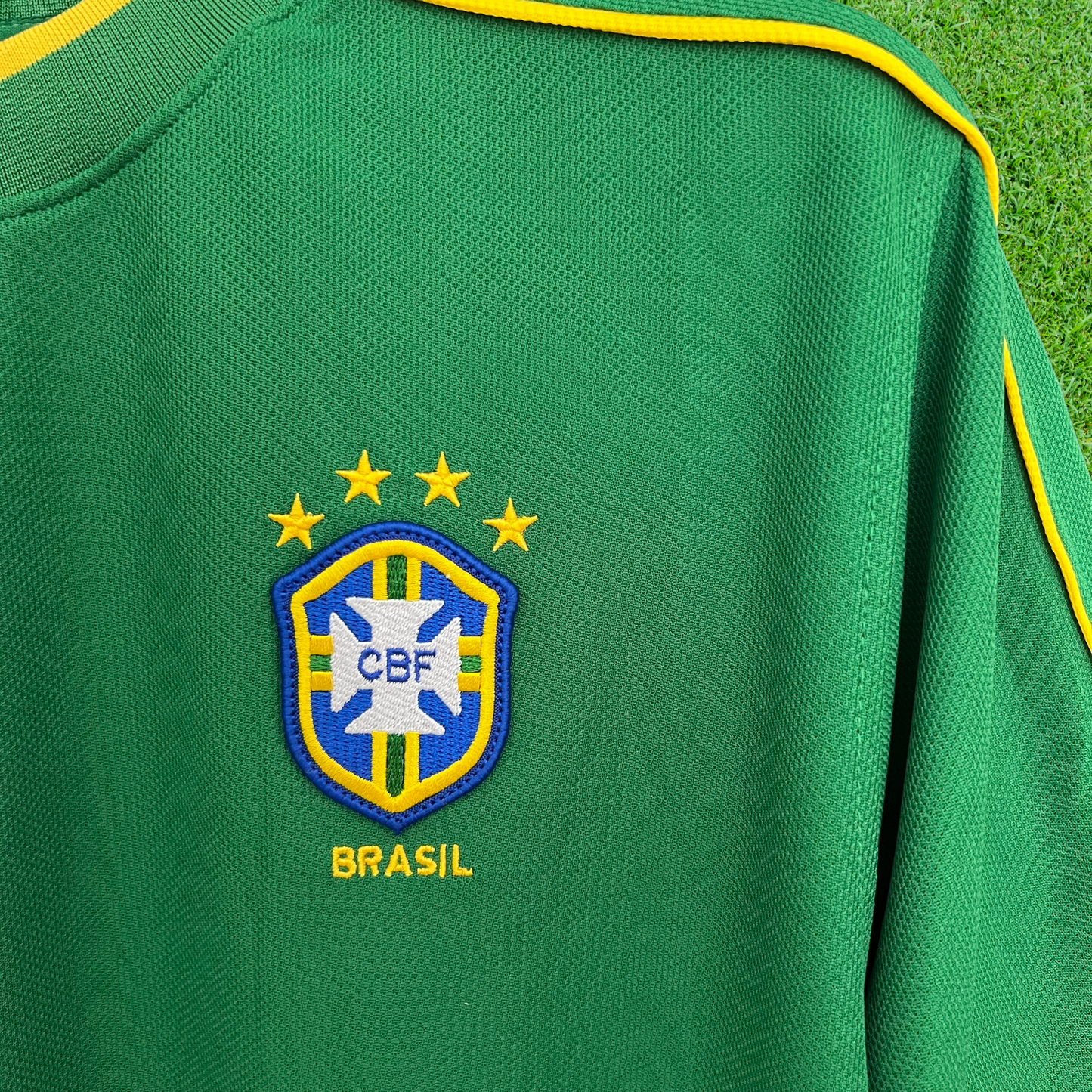 Camiseta de portero de Brasil 1998 retro 