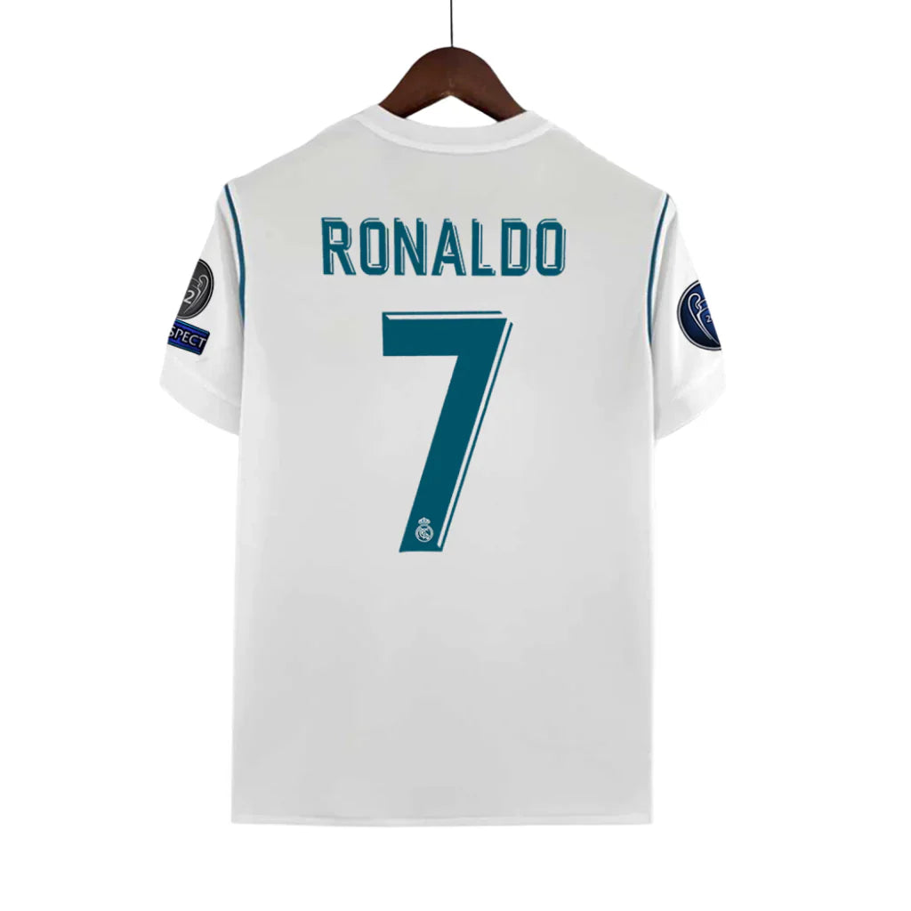 RONALDO #7 Real Madrid Home 2017-18