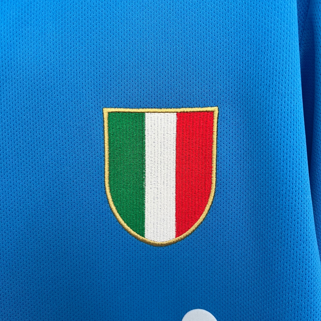 Camisa SSC Napoli I 87/88 Retrô Manga Longa