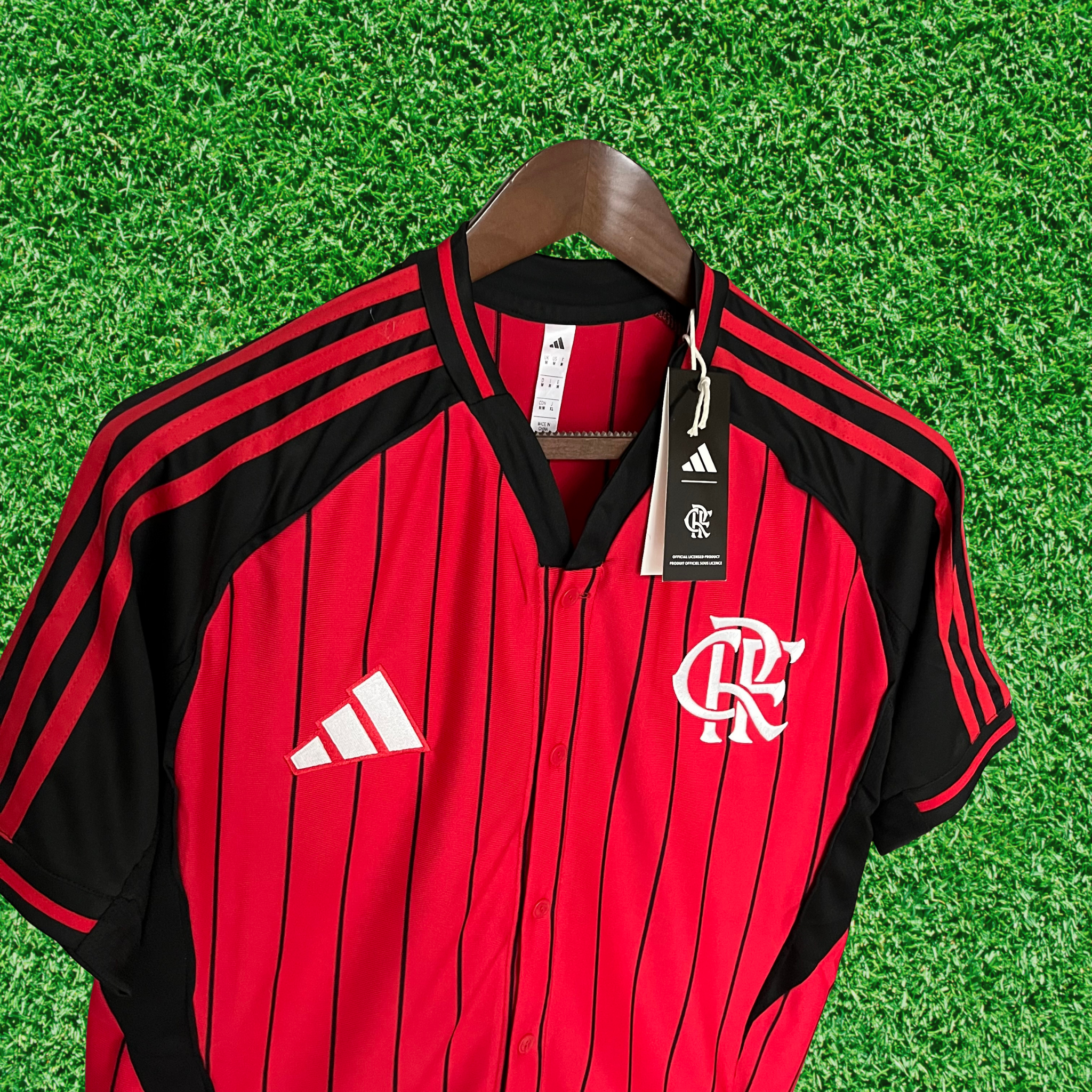 Camisa Flamengo Baseball - US Pack 25/26 Retrô