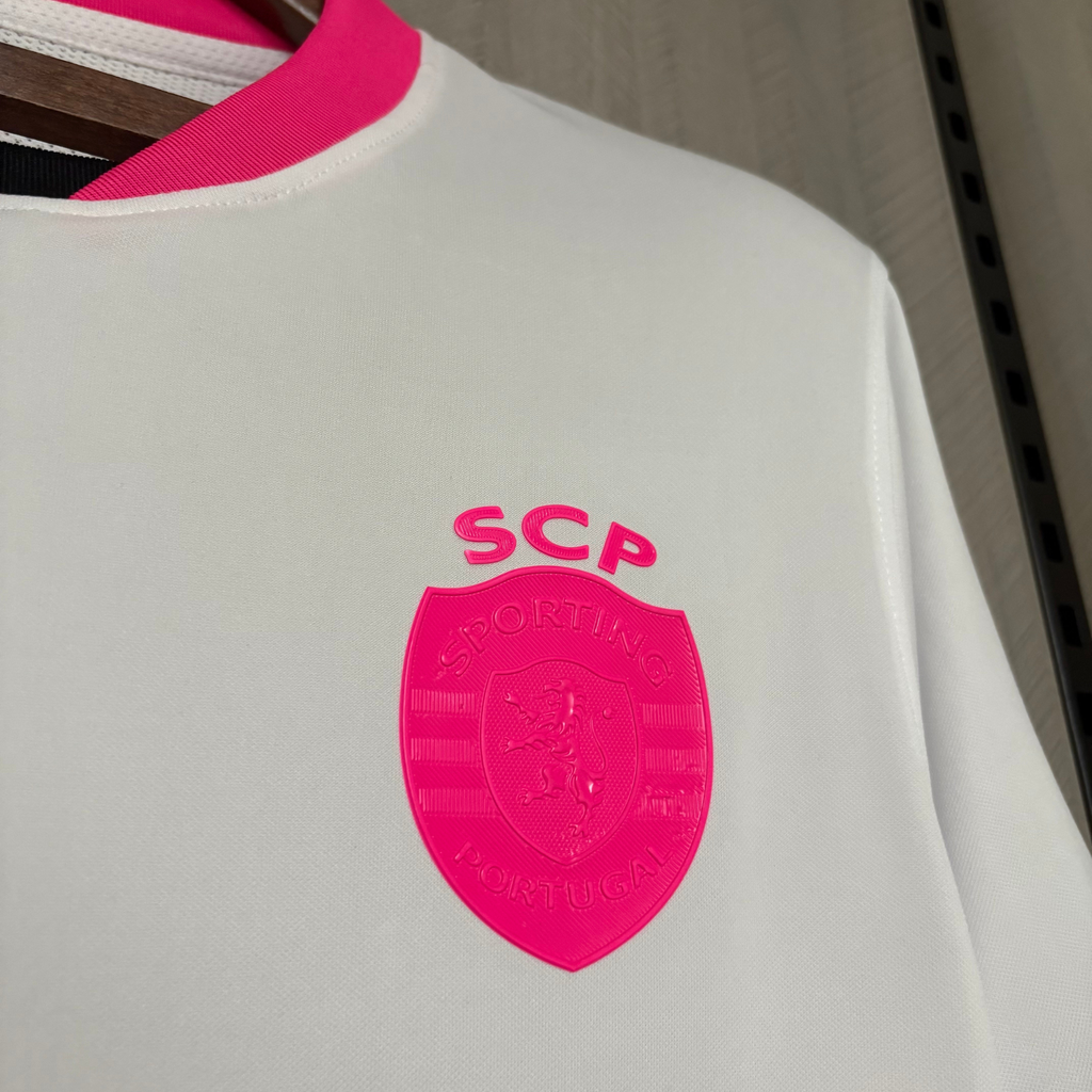 Camisa Sporting CP Outubro Rosa 25/26 Torcedor